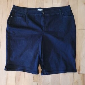 Croft & Barrow Women's Size 22W Blue Jeans Shorts